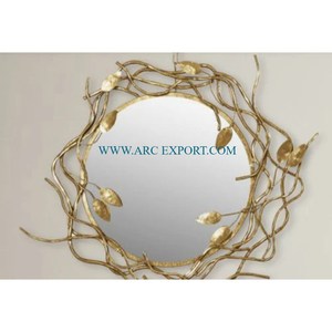 Tendance conception couleur blanche fait à la main moderne tenture murale miroir attrayant nouveauté chambre fantaisie mural suspendu - Product Image 3