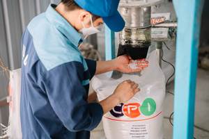 Masterbatch de carbonate de calcium (CaCO3) blanc pour granulés/granulés de PE/LLDPE, qualité moulage par injection, pour articles ménagers, câbles, sacs en plastique - CPI Vietnam - Product Image 2