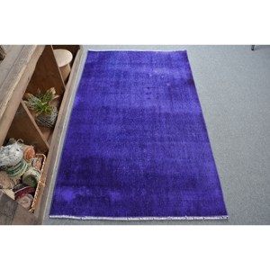 Vintage turc 34 X 55ft grande surface laine tapis classique moderne 55ft déclaration pièce Patchwork pour salon couloir Latex - Product Image 3