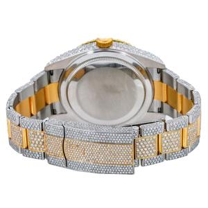Best Quality Gold Iced Out Mossinate CZ Diamond <b>Watch</b> Full Crystal <b>Mens</b> Bling <b>Watch</b> <b>for</b> <b>Mens</b> Available <b>for</b> Best Price - Product Image 4