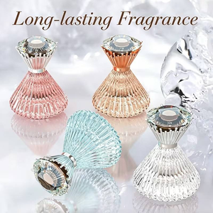 Spray de parfum longue durée pour femmes, rose pivoine, <span class=keywords><strong>jasmin</strong></span>, orange, iris, parfum de luxe avec diamant doré - Product Image 2