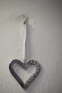 Decoración navideña con forma de corazón, producto colgante, adorno navideño - Product Image 3