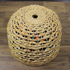 Pantalla de jacinto de agua natural de la fábrica de Artex Dong Thap, lámpara colgante hecha a mano única para el interior de la sala de estar y la Oficina - Product Image 4