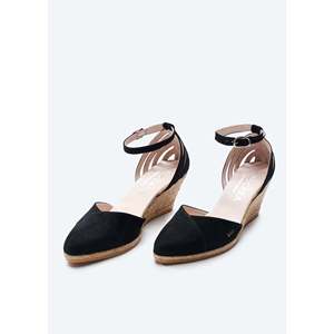 Lastret camoscio Espadrille zeppe comode sandali con elegante Design a zeppa - Product Image 6