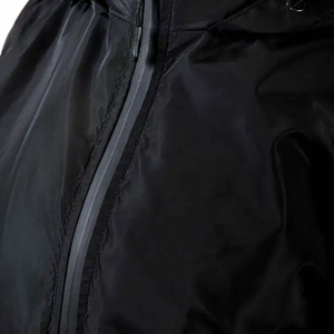 Survêtement coupe-vent personnalisé à fermeture éclair intégrale pour homme, respirant, léger, en nylon tissé, à capuche, avec ensemble coupe-vent - Product Image 4