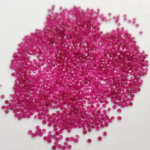 Rubí corte brillante natural 1,50mm redondo facetado-Rubí corte brillante Suelto - Product Image 2