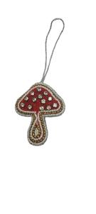 Adorno de cebra hecho a mano personalizado, bordado de animales de Safari con cuentas de lentejuelas para árbol de Navidad, adorno colgante, embalaje de regalo - Product Image 3