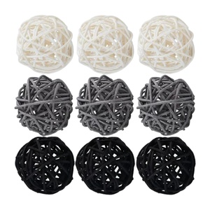 99 Gold Data Mia <b>Warm</b> White Battery Operated Outdoor Holiday Wedding Party Room Decorative <b>Fairy</b> Led Rattan Ball String <b>Light</b> - Product Image 6