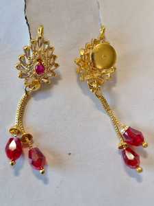 Boucles d'oreilles en diamant pour femmes de style bohème, multi-design, matériau en alliage, pierre principale, diamant. - Product Image 1