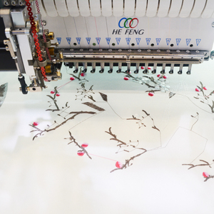 <b>12</b> Needles 15Needles 20 Heads Embroidery Machine With Sequin Device for High-end Boutique Apparels - Product Image 5