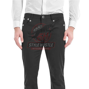 Pantalones de Hombre con Diseño Moderno, Pantalones de Hombre con Corte Acampanado al Mejor Precio, Pantalones de Hombre con Corte Acampanado Ligeros para Adultos - Product Image 6