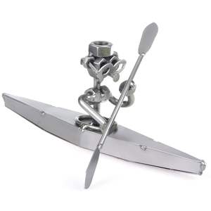 Escultura de Jardín Moderna Hecha a Mano en Acero Inoxidable, Decoración Floral Ecológica para Exteriores que Realza el Entorno Natural - Product Image 6