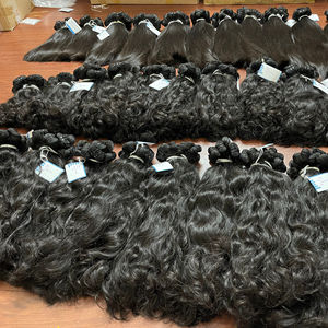 Cabello de trama de alta calidad Onda de agua Cabelo Humano Bundle 100% Cabello humano sin procesar teje paquetes Fábrica de Vietnam - Product Image 1