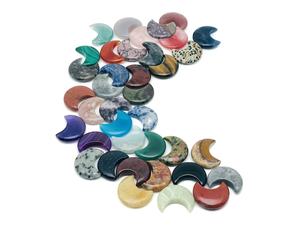 เครื่องรางคริสตัลรูปพระจันทร์เสี้ยวอัญมณีธรรมชาติผลิตใหม่มาสค็อตเพื่อการตกแต่งในเชิงบวกพลังงานที่สมบูรณ์แบบทางวิญญาณ - Product Image 5