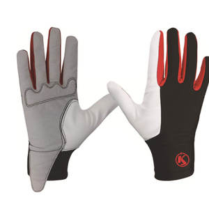 Gants d'équitation en cuir véritable Super Grip pour l'équitation quotidienne Multicolore doux et confortable pour l'équitation d'hiver - Product Image 1