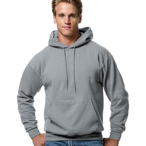 เสื้อสวมหัวแขนยาวมีฮู้ดสำหรับผู้ชายเสื้อสวมหัวทรงโอเวอร์ไซส์สีกำหนดเองได้พิมพ์ลายน้ำหนักมาก - Product Image 3