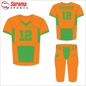Maillots de football américain pour hommes Ensemble de maillots de football américain vierges Uniformes de football américain pour garçons, - Product Image 3