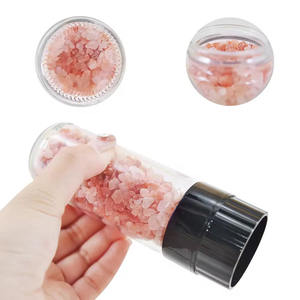 Custom Packing Container Glass Bottle <b>Salt</b> <b>Pepper</b> <b>Grinder</b> High Quality <b>Grinder</b> Bottle Transparent With Private Label - Product Image 2