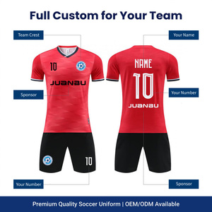 Maillot de football pour jeunes, impression numérique, jersey personnalisé, sublimation, polyester, maille avec logo - Product Image 3