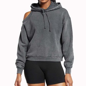 Sudaderas con capucha para mujer Ropa de mujer de calidad premium Sudaderas con capucha Ropa informal Superventas 2025 Transpirable OEM Jersey de contraste para mujer - Product Image 1