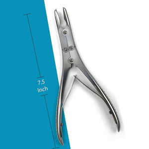 Custom Made <b>Pin</b> & Wire Cutter Tc Bone Cutting Forceps Heavy Duty <b>Stainless</b> <b>Steel</b> Bone Cutting Forceps - Product Image 4