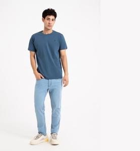 Bulk Custom Manufacturer Premium Round Neck T-shirts 220Gsm Cotton t Shirts Heavy Weight Screen Printed Crew Neck <b>Tshirts</b> Men - Product Image 4