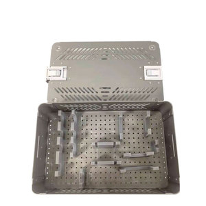 Caja esterilizadora de taladro óseo eléctrico multifuncional Instrumento ortopédico autoclavable Juego de cuatro o siete piezas - Product Image 4