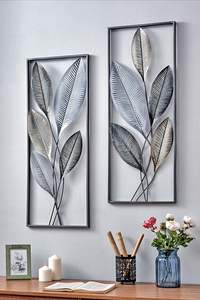 Esculturas de Arte de pared de hierro hechas a mano que aportan elegancia y sofisticación a la colección de decoración de su hogar - Product Image 3