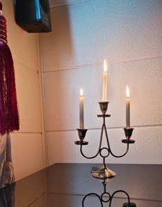 Candelabro decorativo de 3 brazos de Metal con acabado antiguo, centro de mesa para boda, evento, fiesta, Decoración de mesa para el hogar - Product Image 4