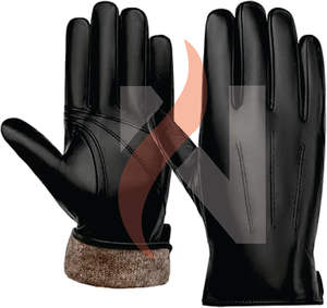 Gants d'hiver en cuir pour femmes Gants d'hiver coupe-vent et imperméables en gros Tissu de qualité supérieure Isolation chaude et livraison rapide - Product Image 2
