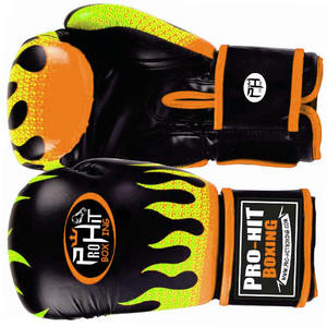 ถุงมือชกมวยสำหรับผู้ชายถุงมือชกมวยเล่นกีฬาปรับแต่งสีได้สินค้าใหม่ด้ามจับพิมพ์โลโก้ - Product Image 2