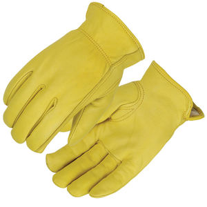 Customized Multi-Function Cut Resistant Leather Safety <b>Gloves</b> Full-Finger Driver <b>Gloves</b> Elastic Cuff for Casual Outdoor Scenes - Product Image 6