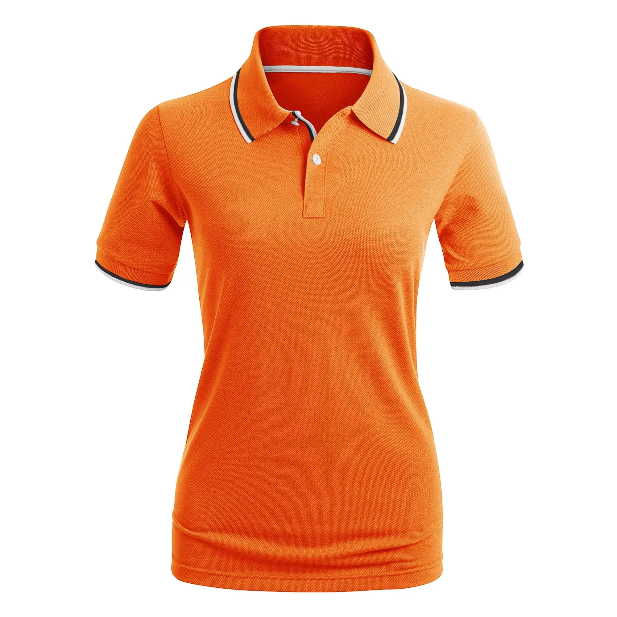 Women Breathable Polyester shirt cooling sport short sleeved light and quick-drying outdoor polo shirt for women