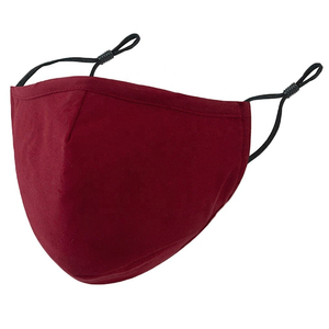 Máscara de protección facial para fiesta de Halloween de alta calidad, tela transpirable a prueba de polvo, ropa informal lavable de algodón reutilizable sólida - Product Image 4