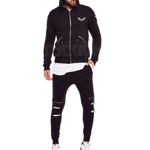 2025 prix de gros survêtement vieilli pour hommes grande taille survêtement vieilli à vendre - Product Image 2