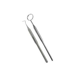 Kit de examen dental Kit de herramientas dentales aprobado por dentista Instrumentos dentales profesionales de acero inoxidable Instrumentos quirúrgicos - Product Image 1