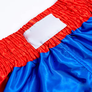 Jiu Jitsu กางเกงขาสั้นมวยไทยกางเกงขาสั้นต่อสู้ทำจากปากีสถานมวยไทยและกางเกงต่อยืดเอวยางยืดน้ำหนักเบา - Product Image 6