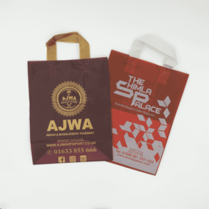 Sacs en plastique à boucle souple PE Offre Spéciale au détail sacs d'emballage alimentaire réutilisables pour courses avec logo personnalisé - Product Image 2