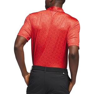 Vente en gros personnalisée pour hommes de taille plus anti-rides polos de golf tissu tricoté respirant en coton avec un motif léger et uni - Product Image 2
