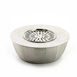 Support métallique à l'aspect moderne avec photophore Support durable de haute qualité pour brûler des plats chauffants dans les fêtes d'hôtel - Product Image 5