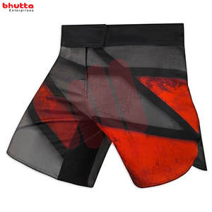 Design personnalisé Compétition Kick Boxing Shorts Muay Thai Vente en gros Mma Shorts Caleçons confortables - Product Image 3