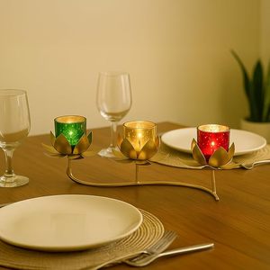 Antique Style Metal <b>Candlestick</b> <b>Holder</b> for Home Wedding Birthday & Easter Decor-Heat Resistant Eco-Friendly - Product Image 4