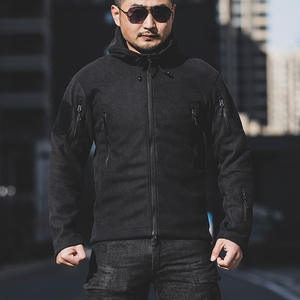 Veste tactique coupe-vent pour homme, en tissu softshell respirant et imperméable, à motifs imprimés, pour les voyages, l'hiver, la chasse - Product Image 6