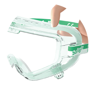 SOFTGLE GAFAS DE SEGURIDAD ZERO GAFAS MEJORADAS ANTI-ANTINIEBLA GAFAS DE HUMEDAD CERO 100% HECHAS EN COREA - Product Image 4