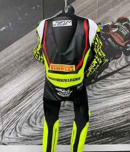 Traje de Motociclismo de Cuero, Traje de Motociclismo de Cuero Grueso Hecho en Pakistán, Ropa de Motociclismo, Traje de Carreras, Calidad Premium Kangaroo - Product Image 1
