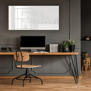 Panel de Calefacción de Vidrio Infrarrojo sin Marco de 500 Vatios, Elegante y de Rápida Acción, Borde Negro Piano, Resistente al Agua, Energía Solar para Techo - Product Image 6