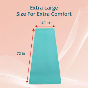 Fabricar esterilla de Yoga con logotipo personalizado para mujer, esterilla de Yoga plegable antideslizante duradera de doble Color para Fitness - Product Image 5