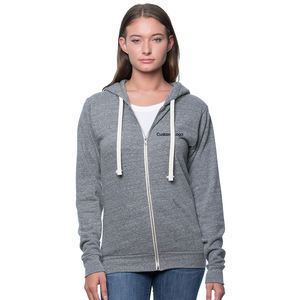 Sudadera con Capucha y Cremallera para Mujer, Ropa Personalizada de Algodón, Sudadera con Capucha y Cremallera de Manga Larga de Forro Polar para Hombre - Product Image 6