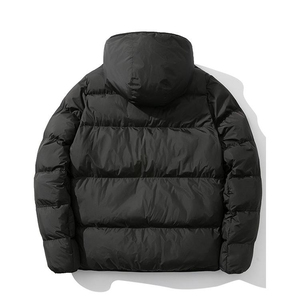 Veste en peluche pour hommes 2024 Veste à bulles pour hommes Manteau en peluche Veste en peluche à capuche légère de qualité supérieure avec fermeture éclair - Product Image 6