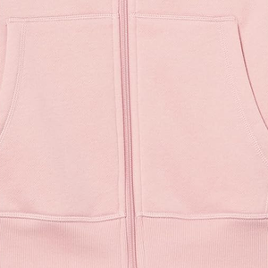 Pull-over poches latérales zippées complètes thermique épais polaire poids lourd hommes sweats à capuche conception personnalisée vos propres manches complètes hommes sweats à capuche - Product Image 5